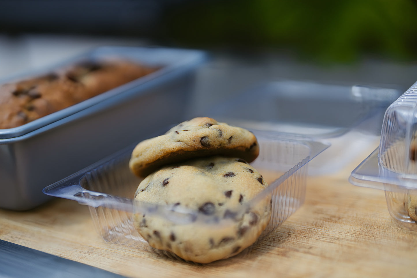 6 Cream Cheese Filled Chocolate Chip Cookies